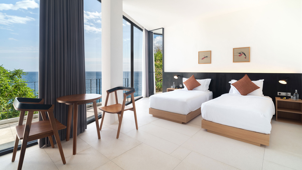 Elite Havens - Villa Kukenan - Lombok Indonesia - Restful guest bedrooms with panoramic ocean views